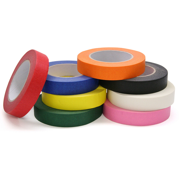 Creativity Street Colored Masking Tape, 8 Assorted Colors, 1" x 60 Yards, PK8 AC4860